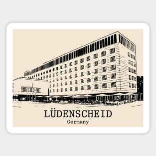Luedenscheid - Germany Magnet